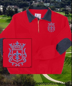 KINGWEAR RED Performance Overshirt Design Zoom